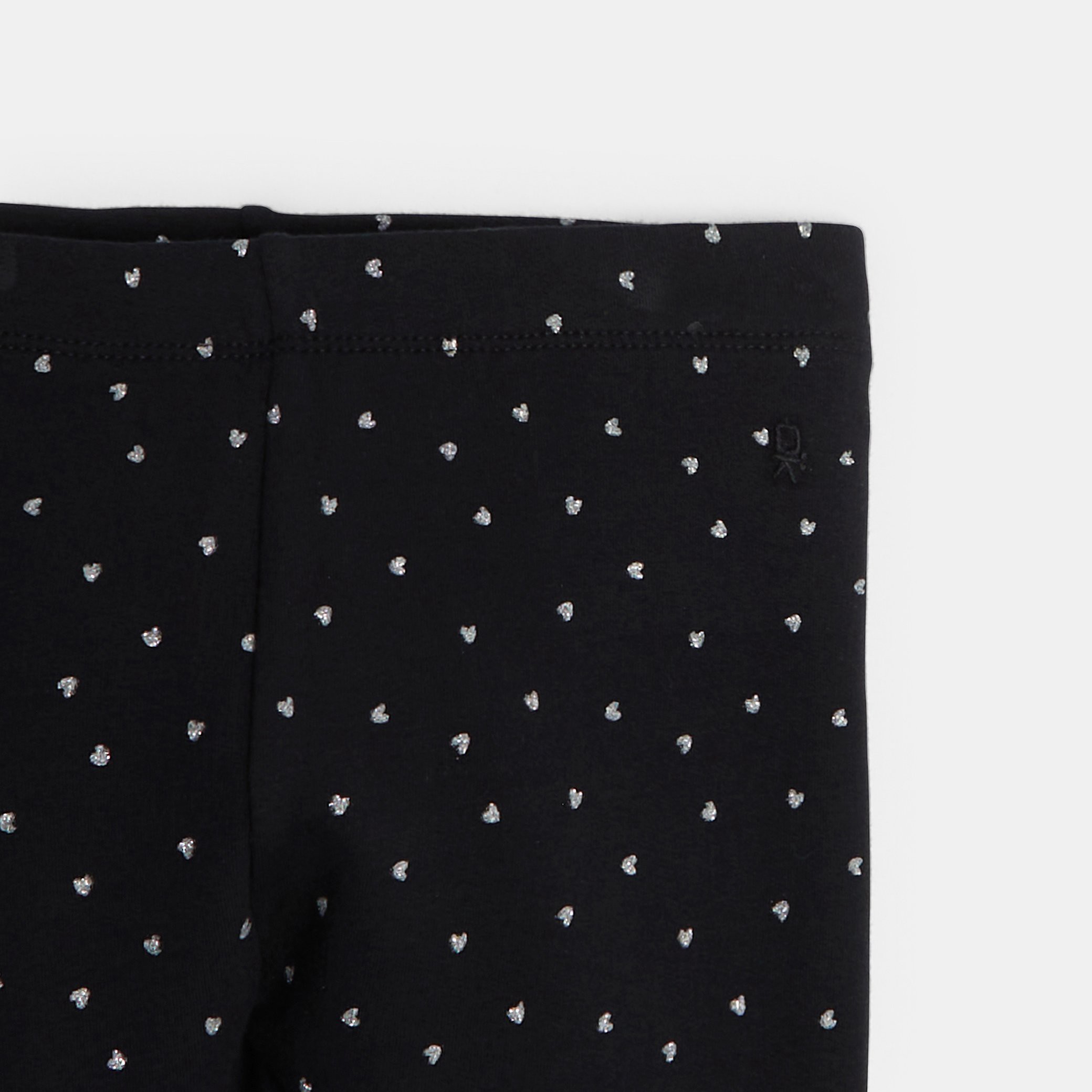 Legging chaud imprimé noir Fille - Imprimé noir
