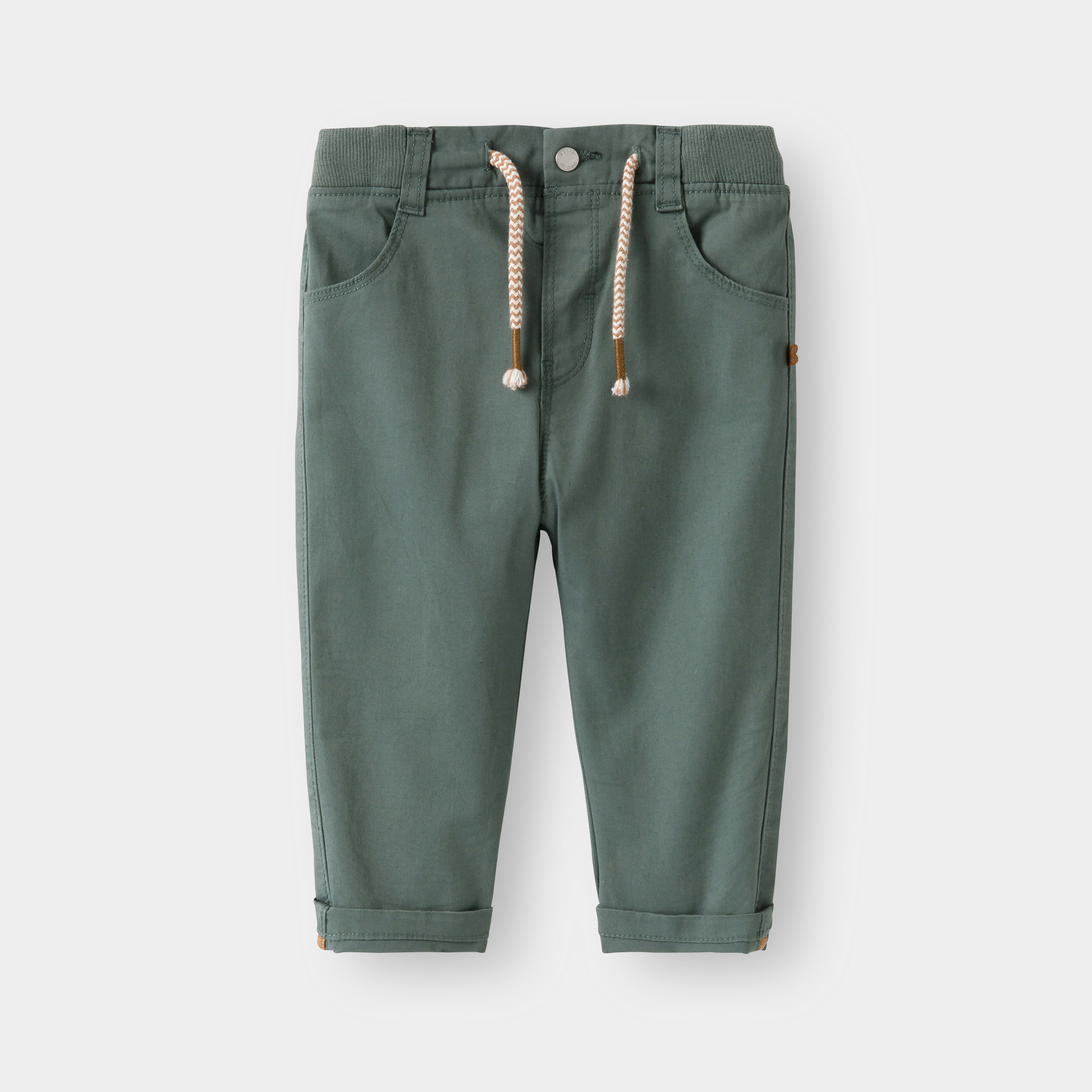 Pantalon vert bébé garçon - Vert army