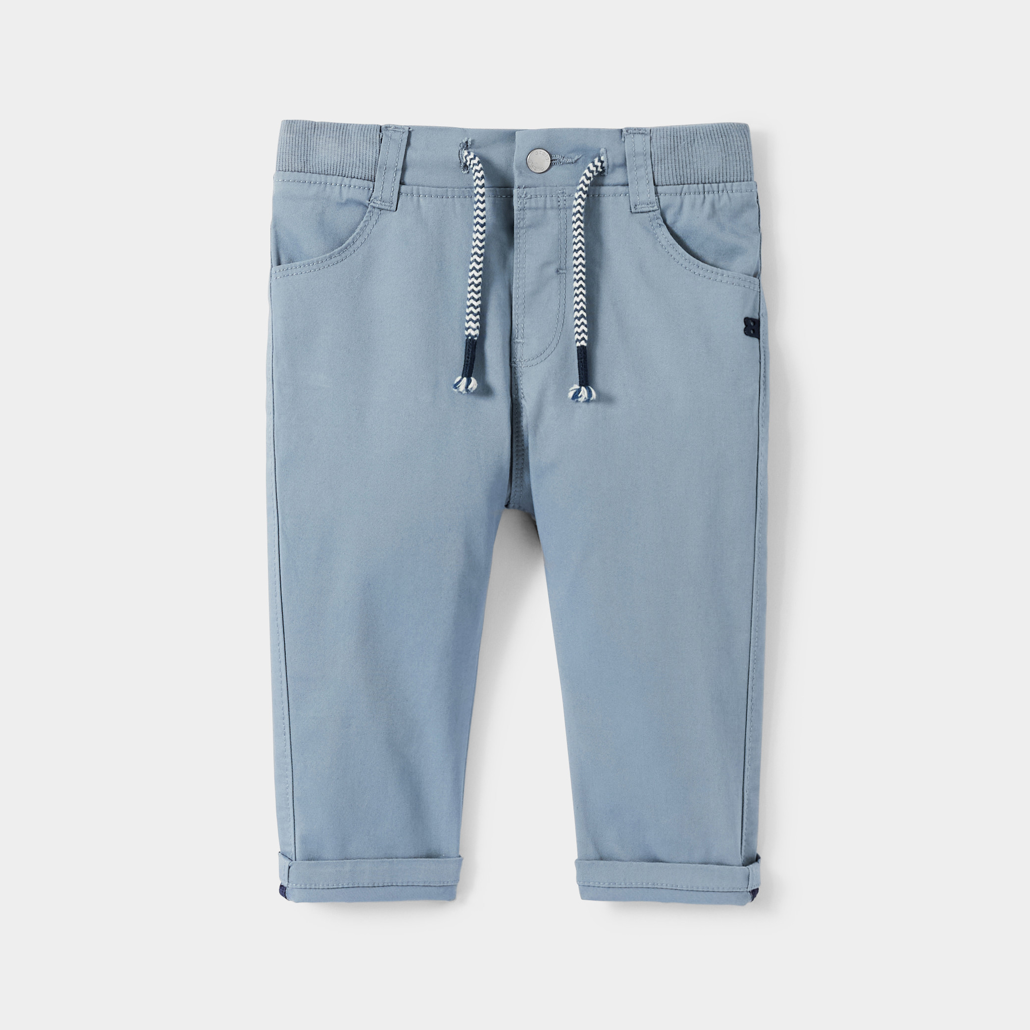 Pantalon vert bébé garçon - Bleu horizon