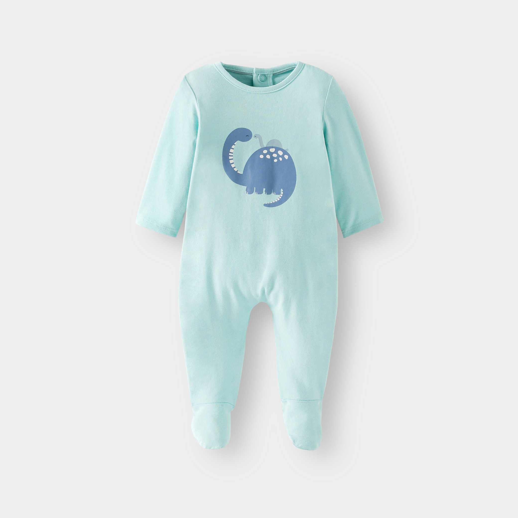 Dors-bien dinosaure jersey vert bébé garçon - vert