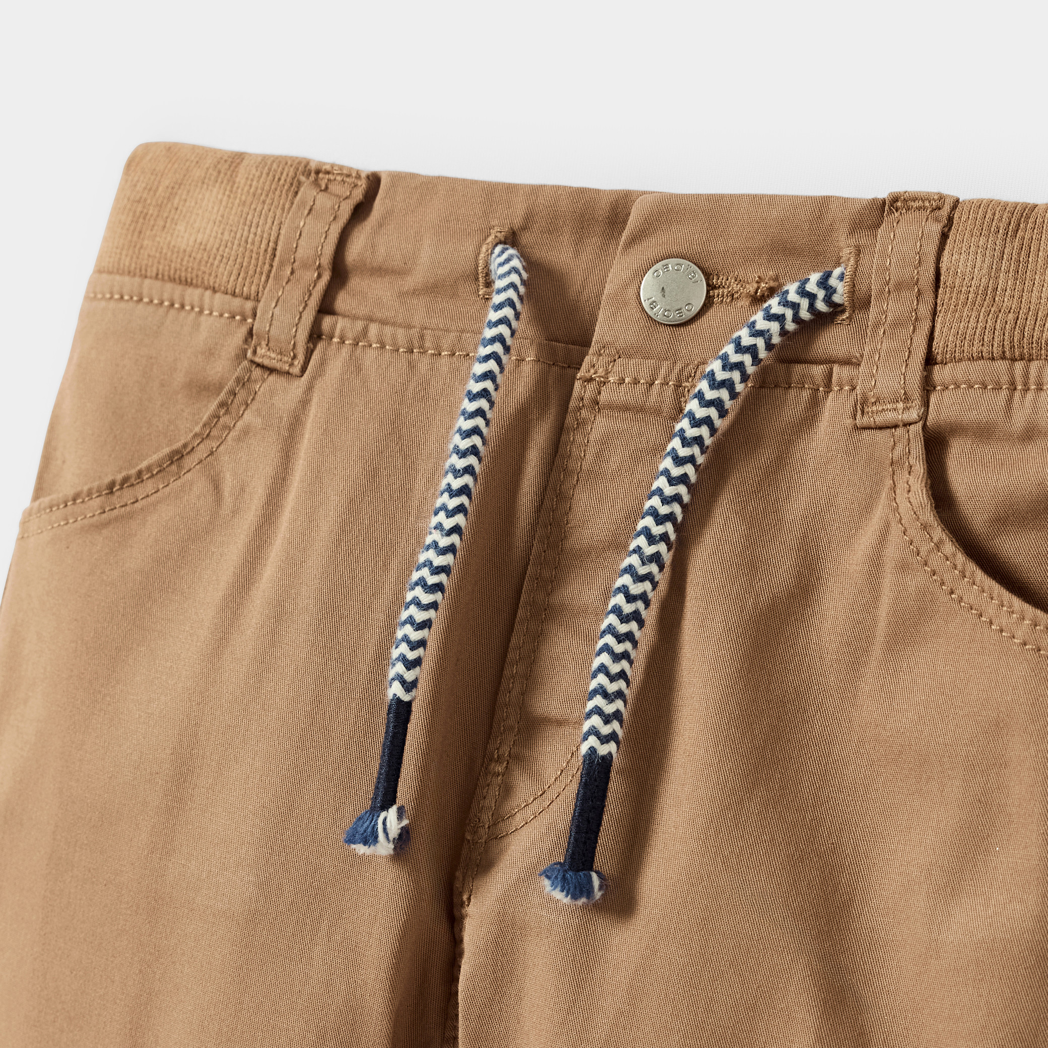 Pantalon marron bébé garçon - Marron Sienne