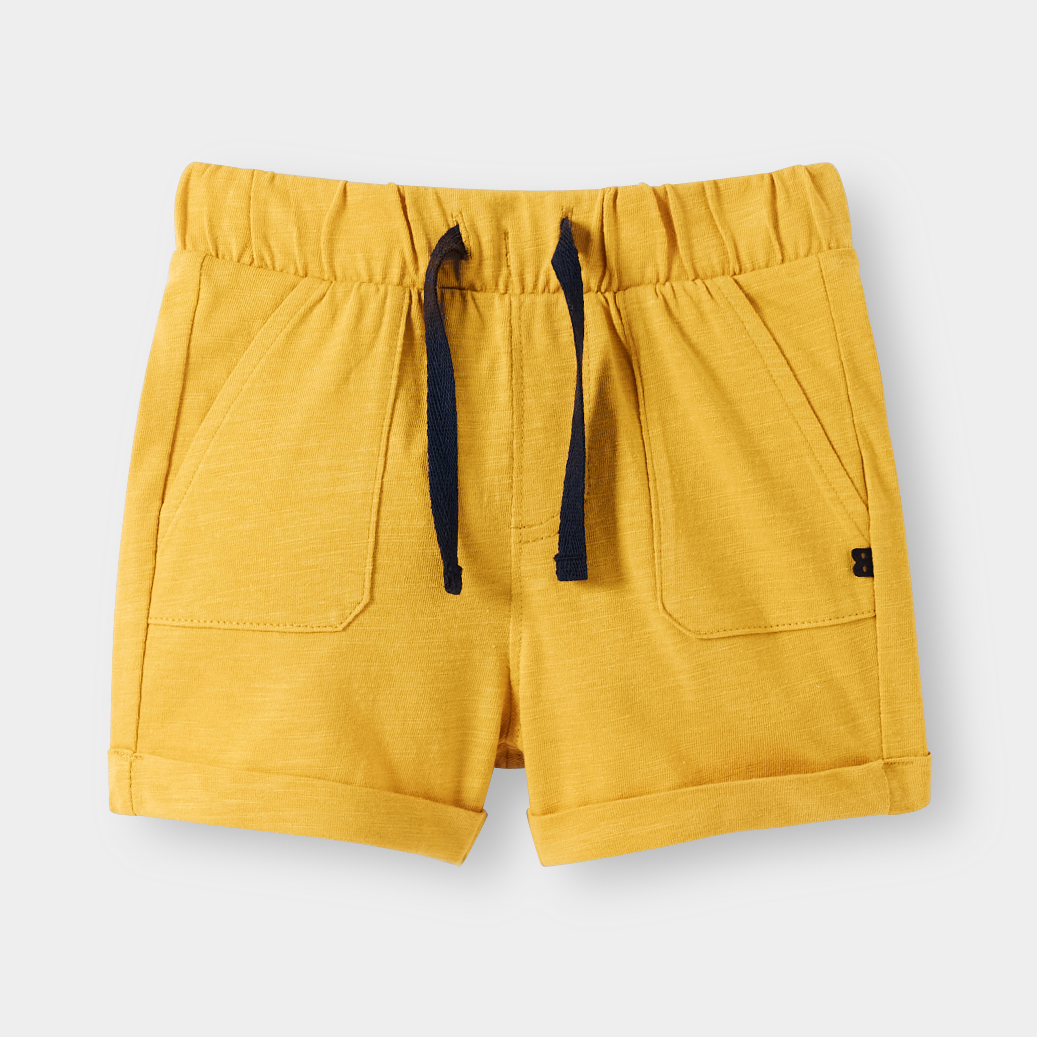 Short jaune bébé garçon - Jaune Miel