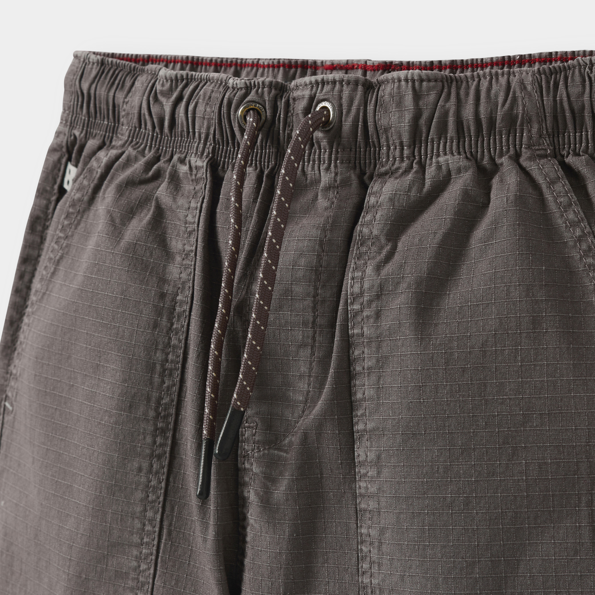 Bermuda cargo rouge corail garçon - Gris Zinc