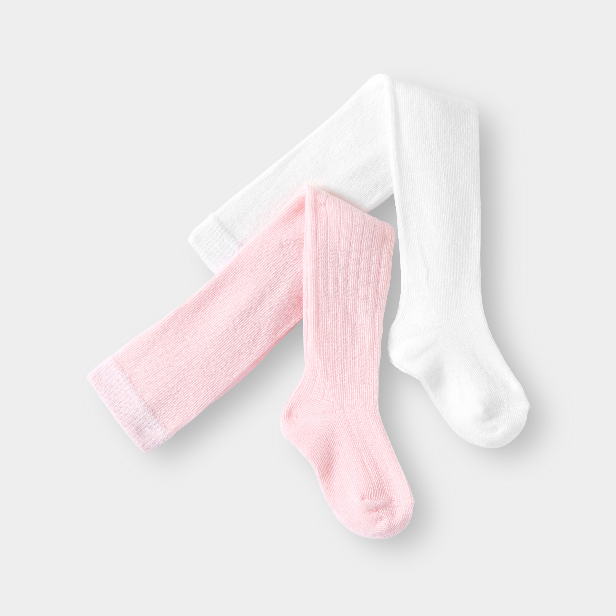 Collants chauds maille blanc bébé fille - blanc