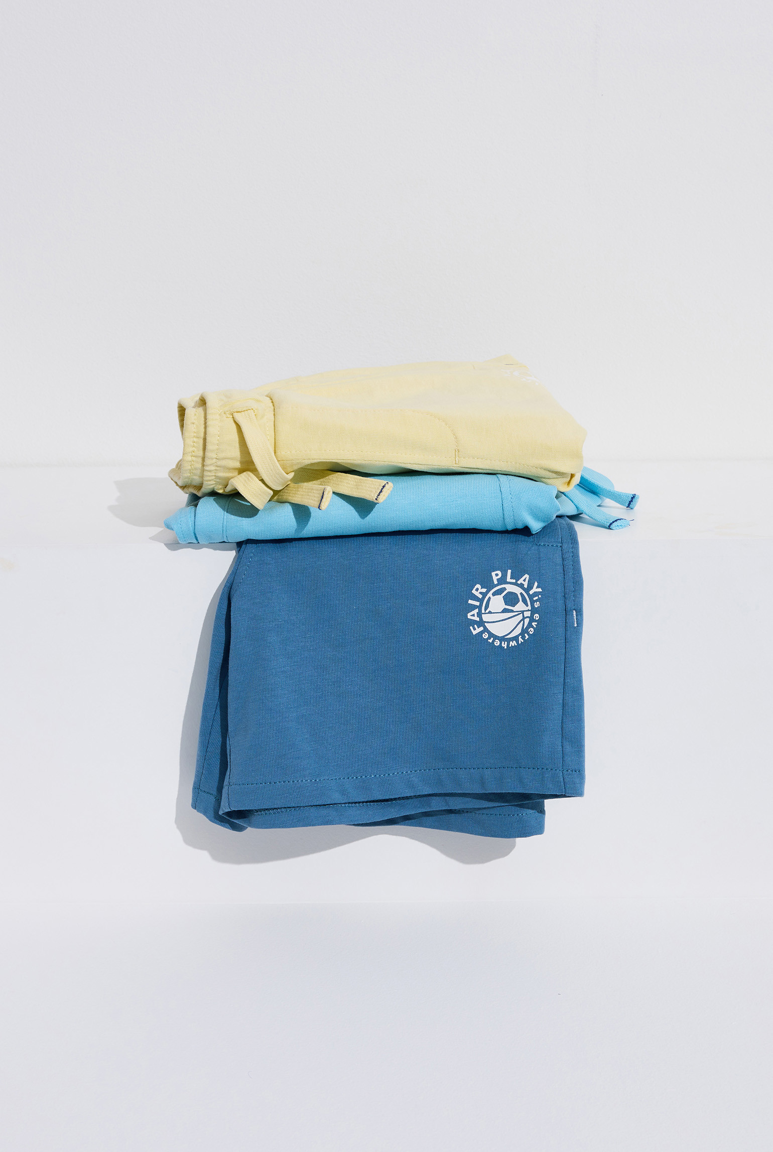 Bermuda bleu garçon - Bleu ardoise