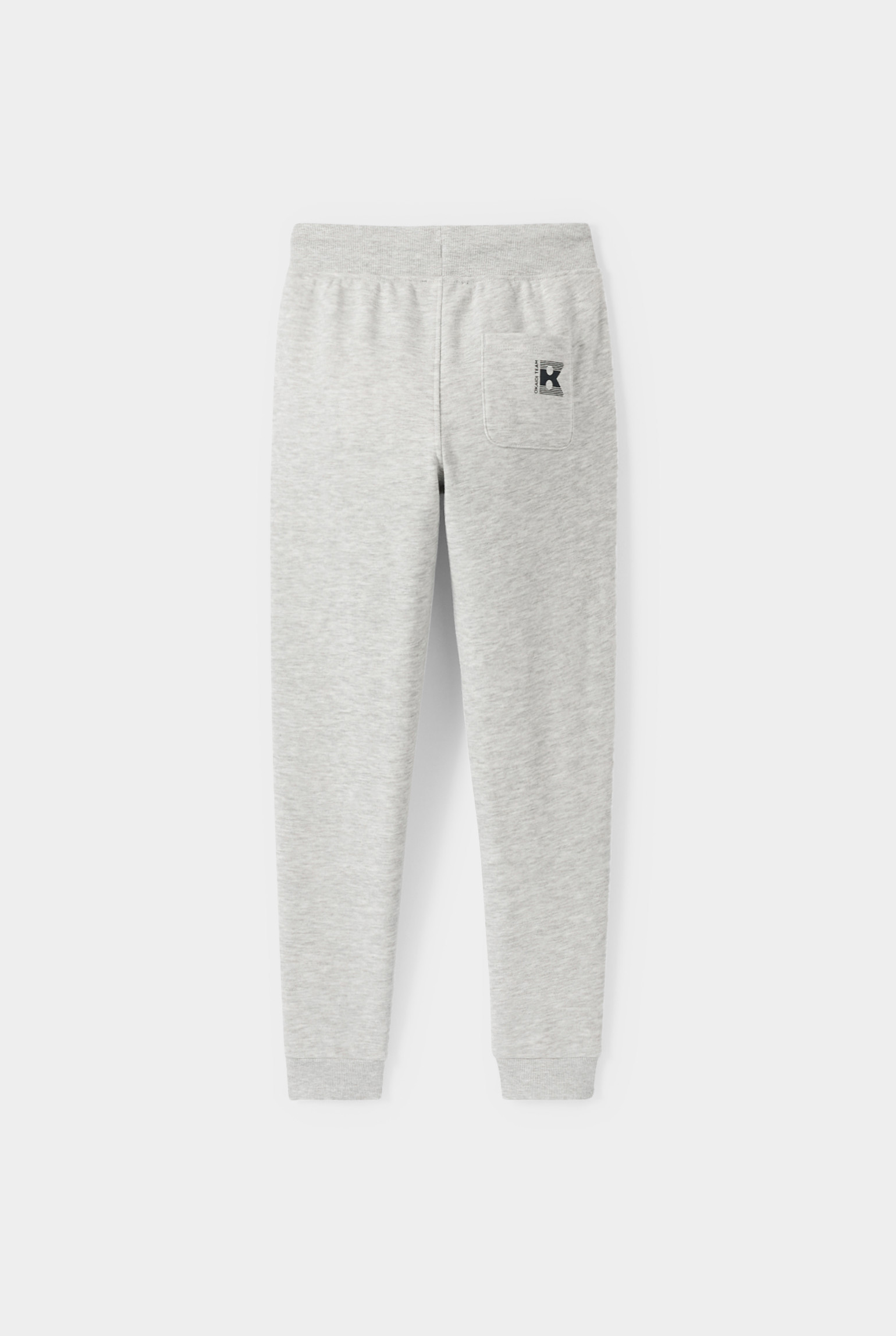 Jogging gris chiné garçon - Gris Raton