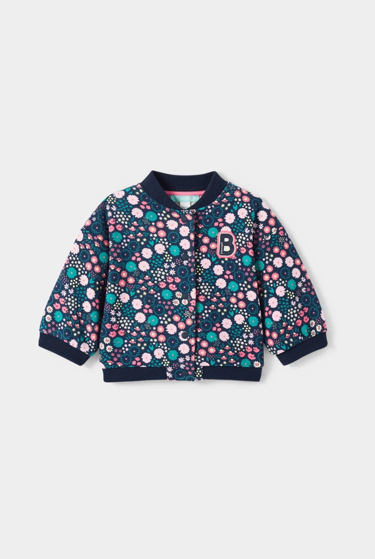 Blouson rose bébé fille - Imprimé rose