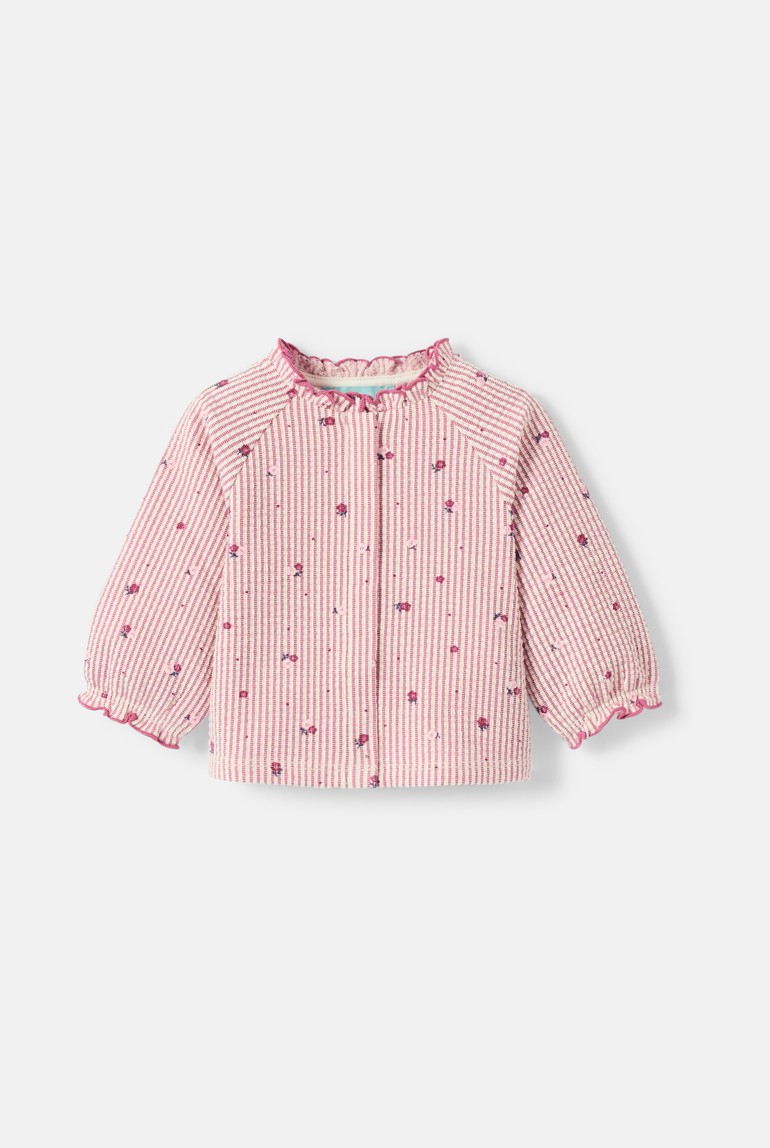Ensemble imprimé rose bébé fille - Imprimé rose