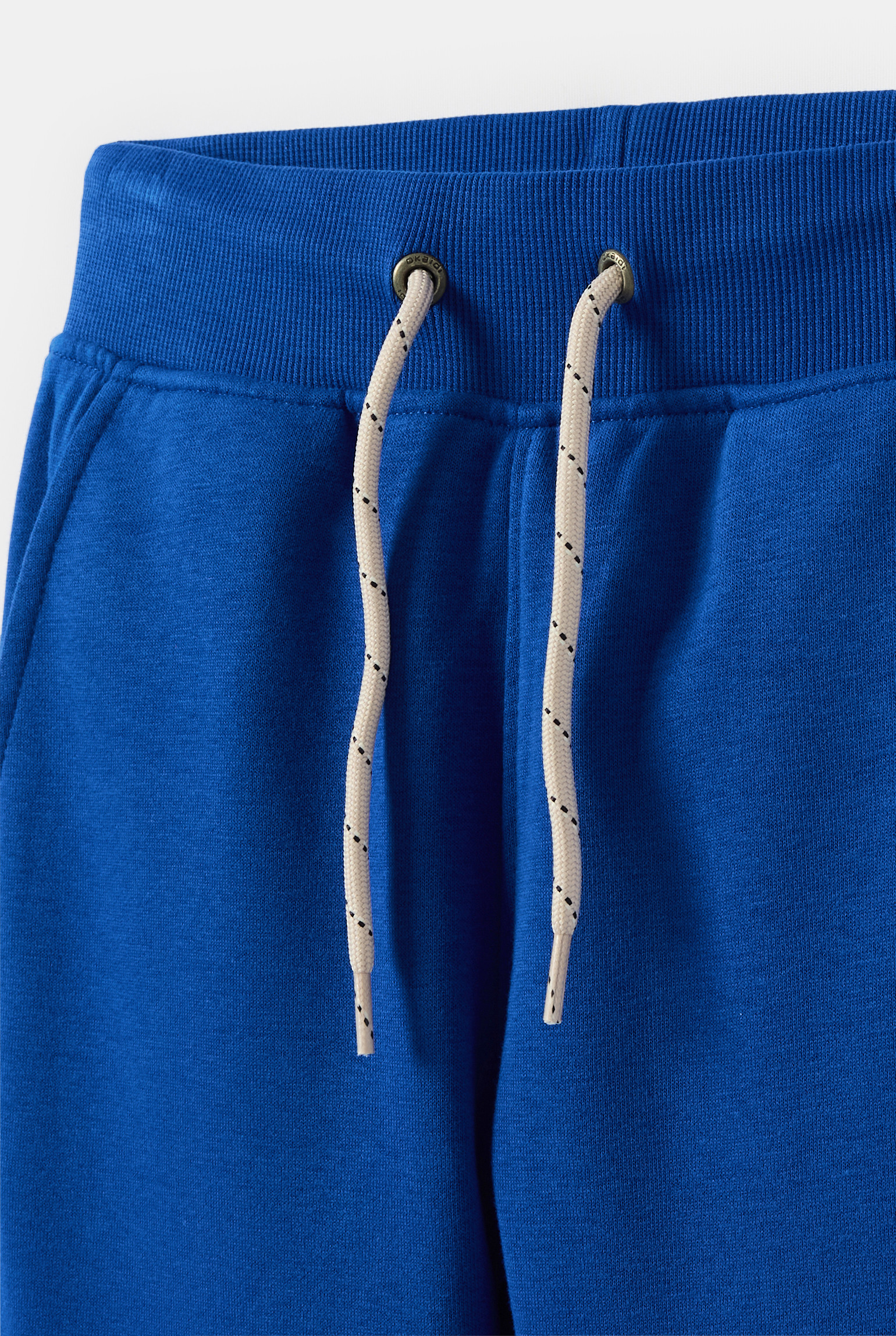 Jogging gris chiné garçon - Bleu Klein