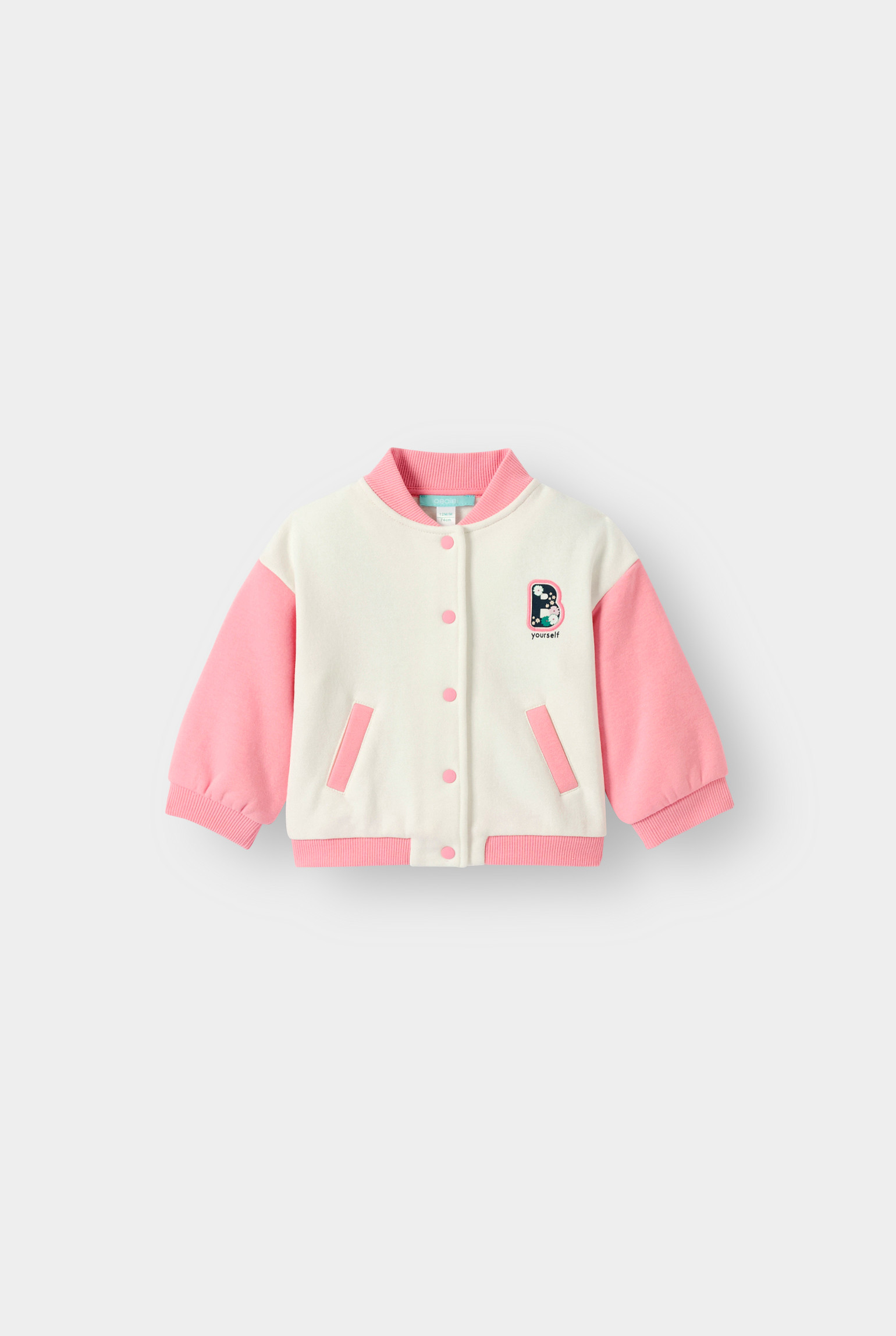 Blouson rose bébé fille - Rose blush