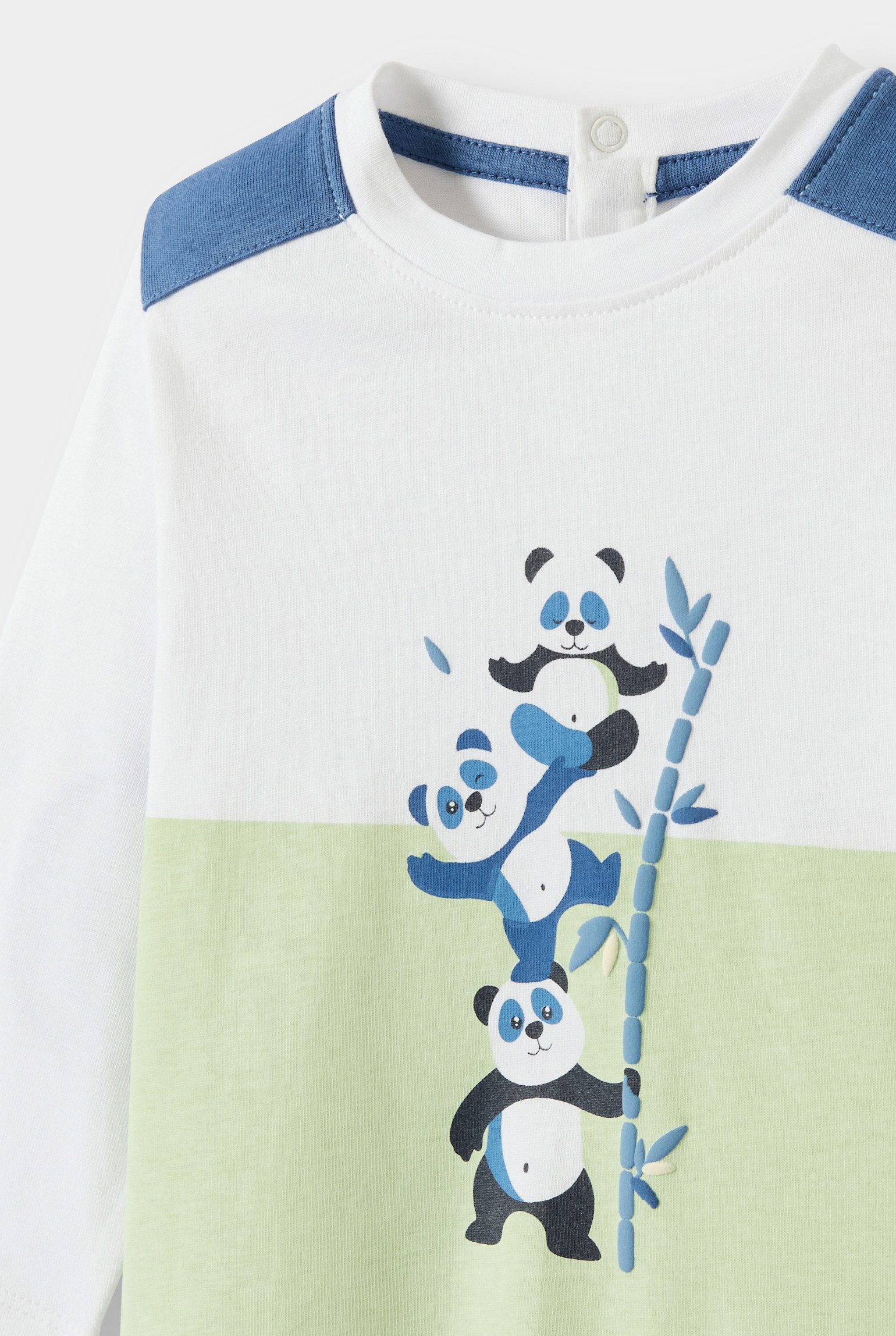 T-shirt vert bébé garçon - Vert granny
