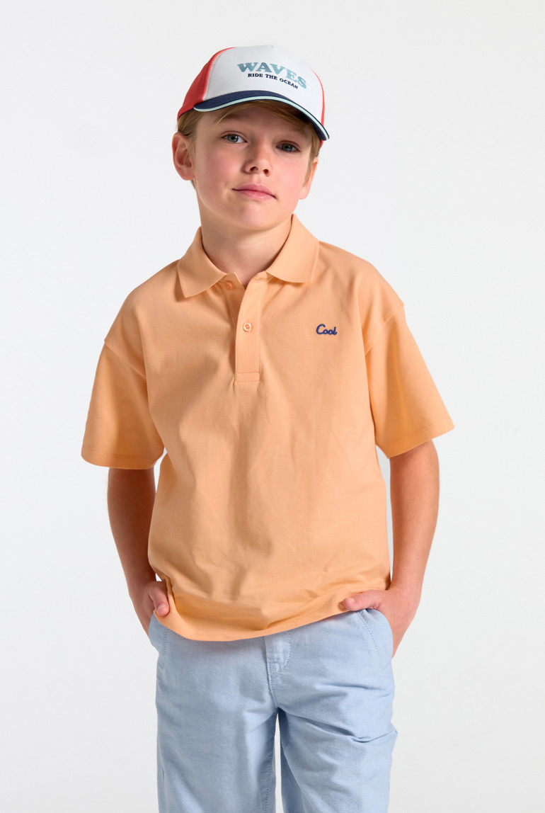 Bermuda violet garçon - Chambray Bleu