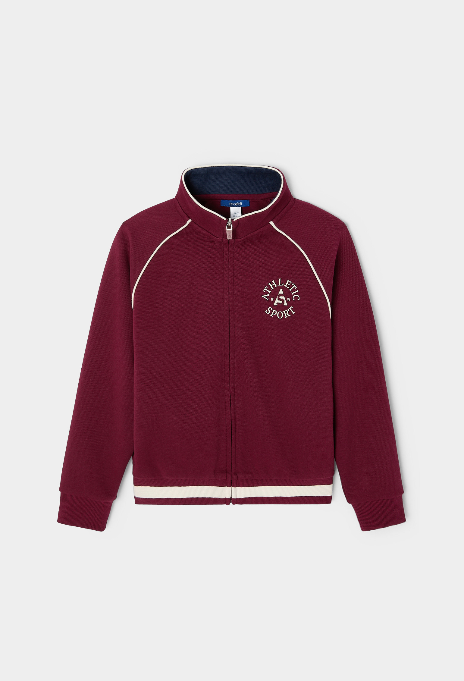 Veste zippée bleue garçon - Prune