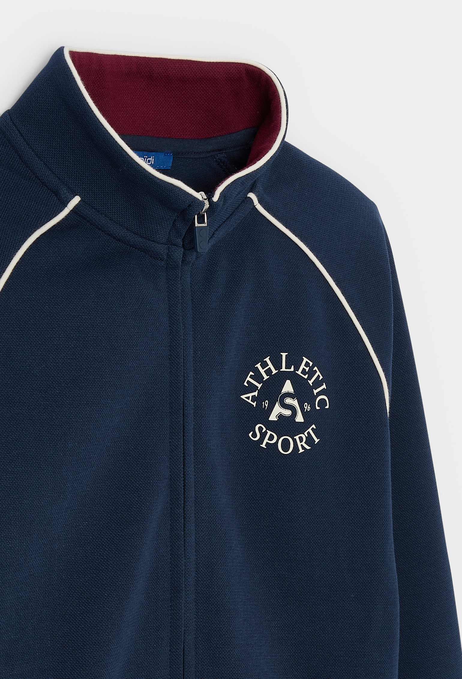 Veste zippée bleue garçon - Bleu navy