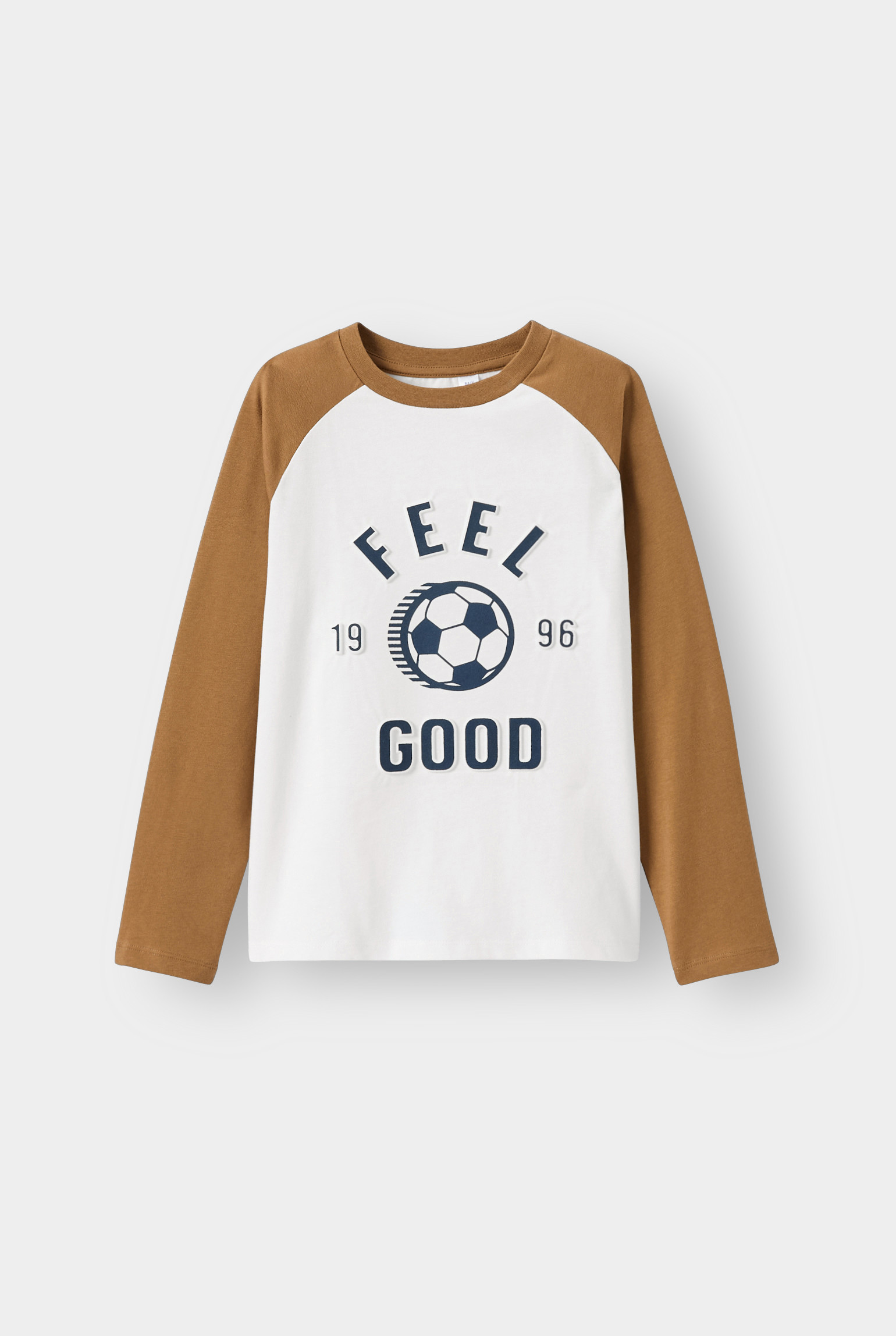 T-shirt imprimé blanc garçon - Ecru