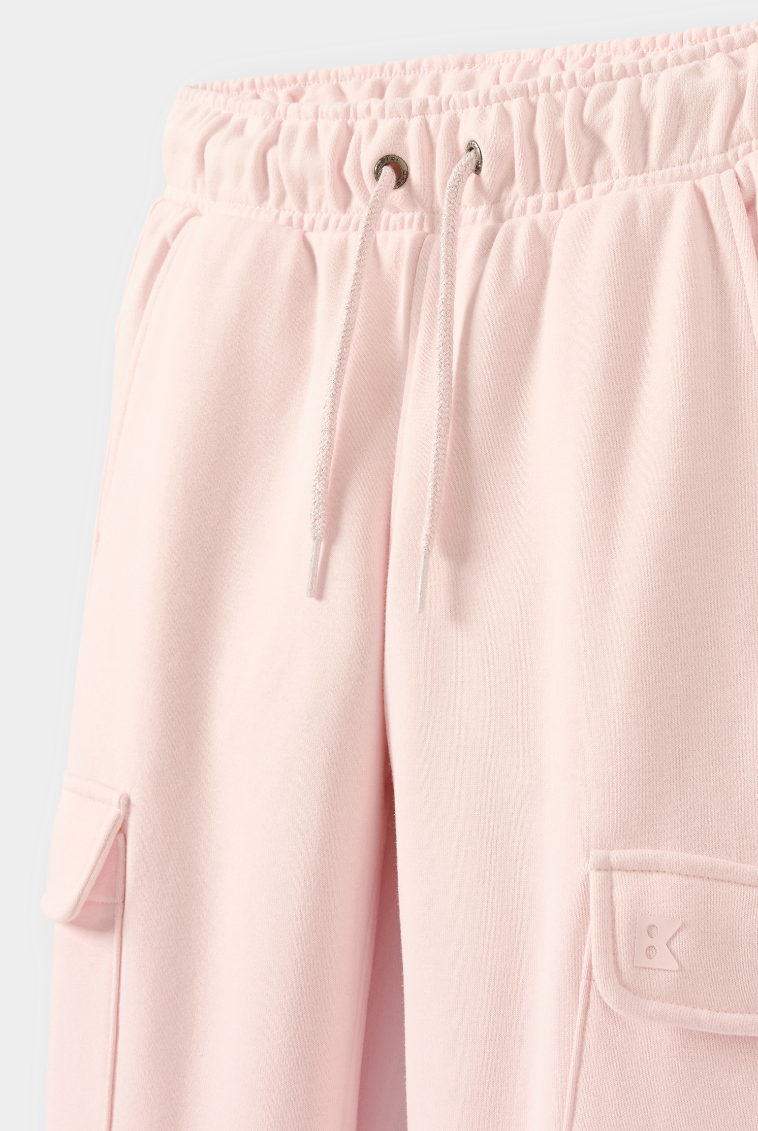 Pantalon de jogging cargo bleu Fille - Rose pâle