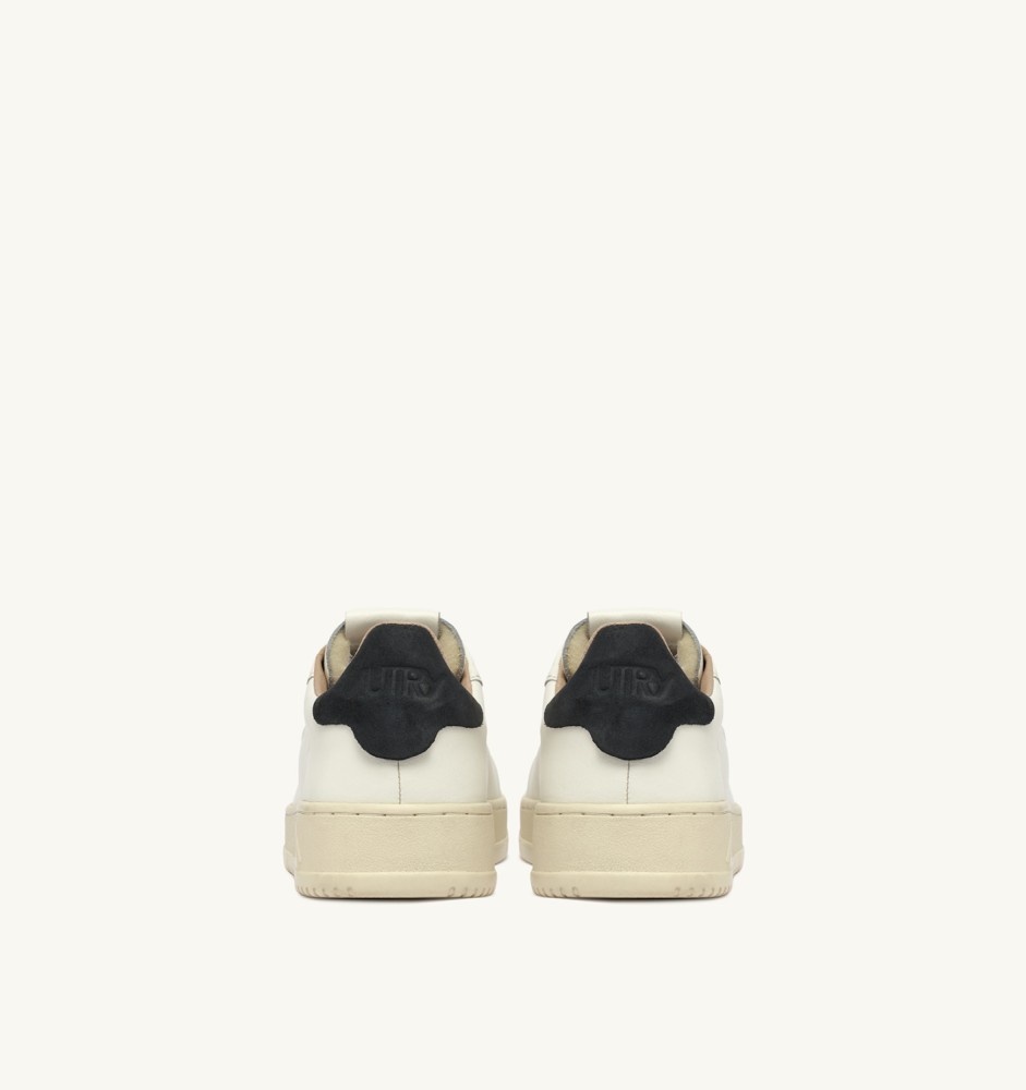 DALLAS LOW IN WHITE AND SPACE LEATHER