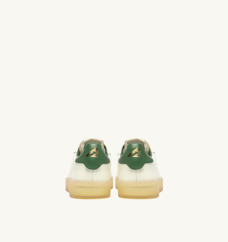 DALLAS LOW IN MARSHMALLOW, COMFREY AND SAND LEATHER AND SUEDE