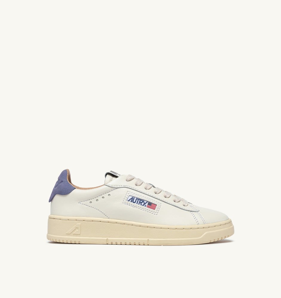 DALLAS LOW IN MARSHMALLOW AND TEMPEST LEATHER