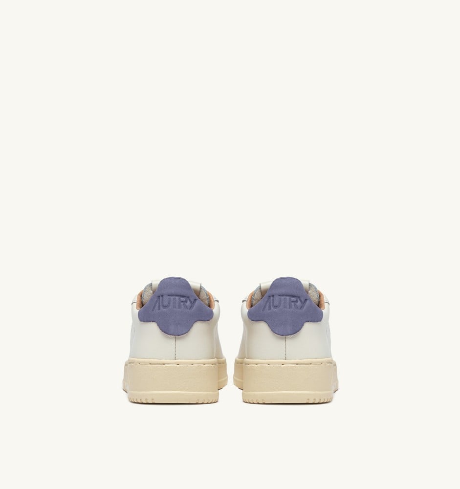 DALLAS LOW IN MARSHMALLOW AND TEMPEST LEATHER