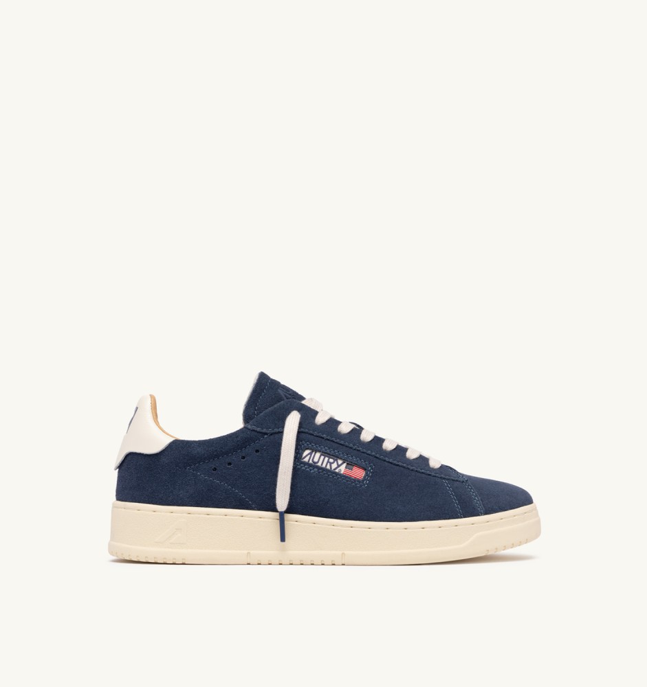 DALLAS LOW IN BLUETTE SUEDE