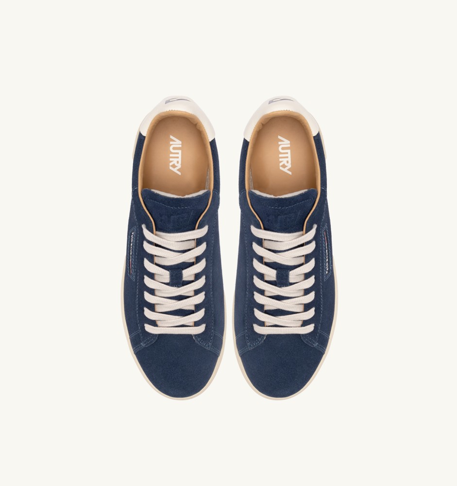 DALLAS LOW IN BLUETTE SUEDE