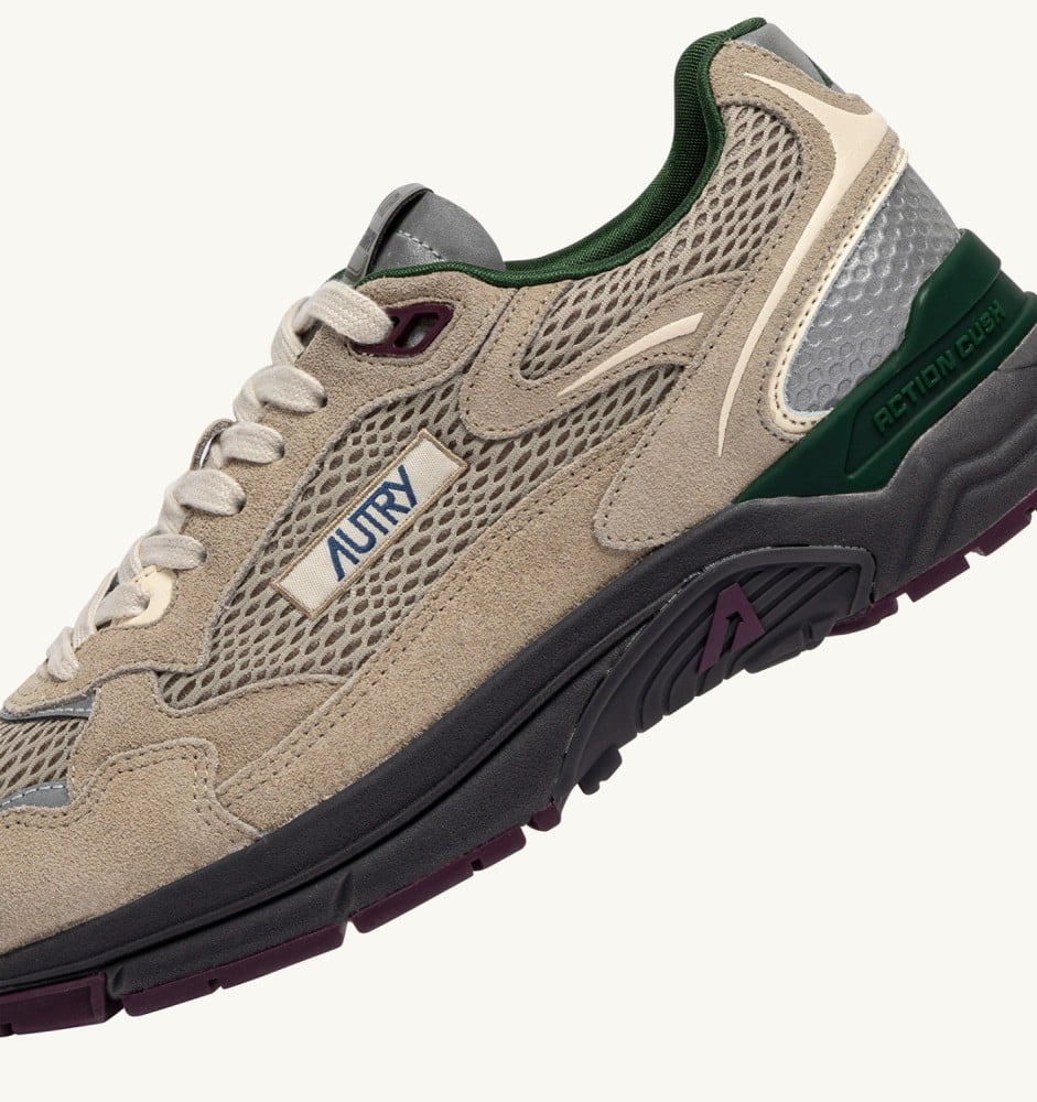 HYPERWAY IN BISCUIT AND AFTERGLOW SUEDE AND MESH