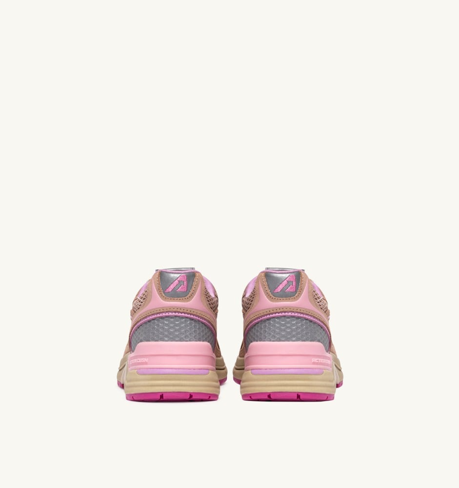 HYPERWAY IN PHARD PINK AND DOLPHIN SUEDE AND MESH