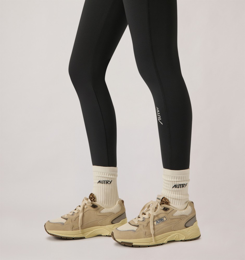 HYPERWAY IN SAND, MARSHMALLOW AND LEOPARD SUEDE AND MESH