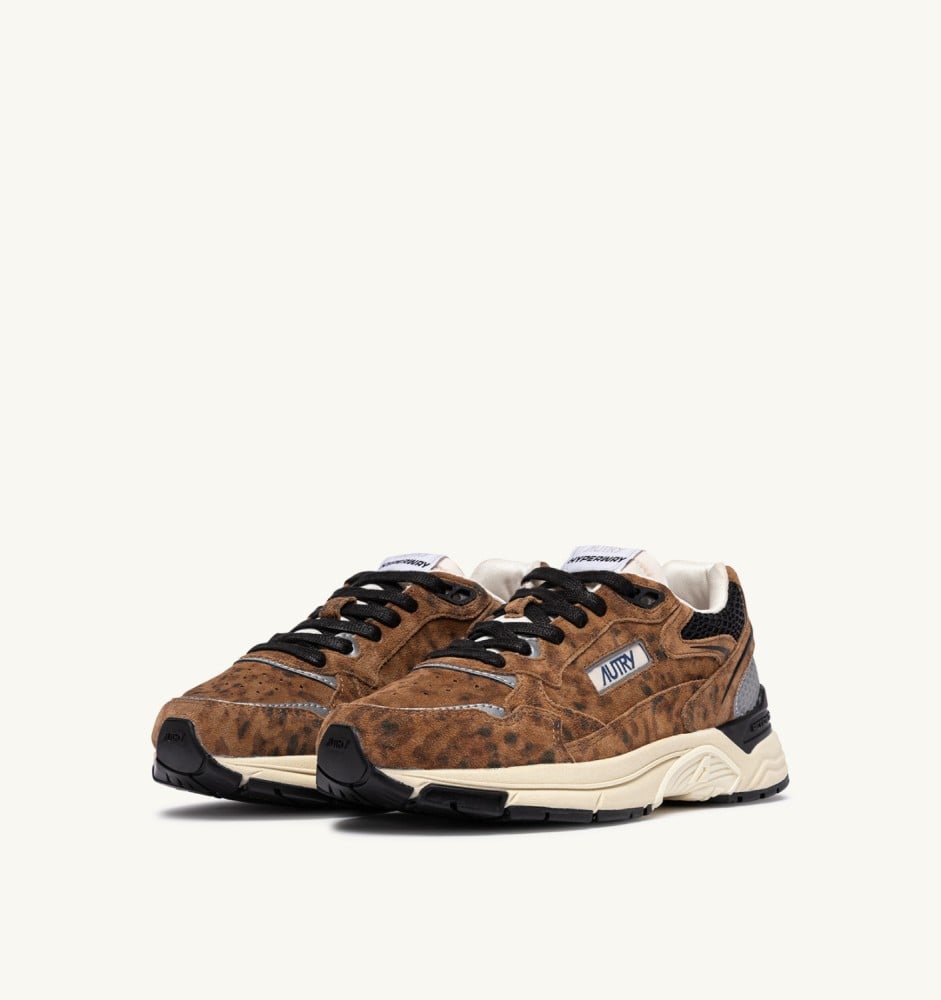 HYPERWAY IN SAND, EVY LEOPARD AND BLACK SUEDE