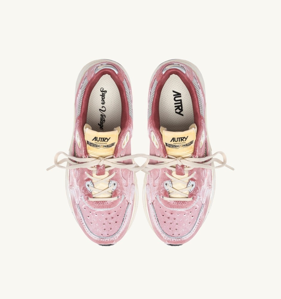 HYPERWAY SUPER VINTAGE IN BABOL AND SILVER SUEDE