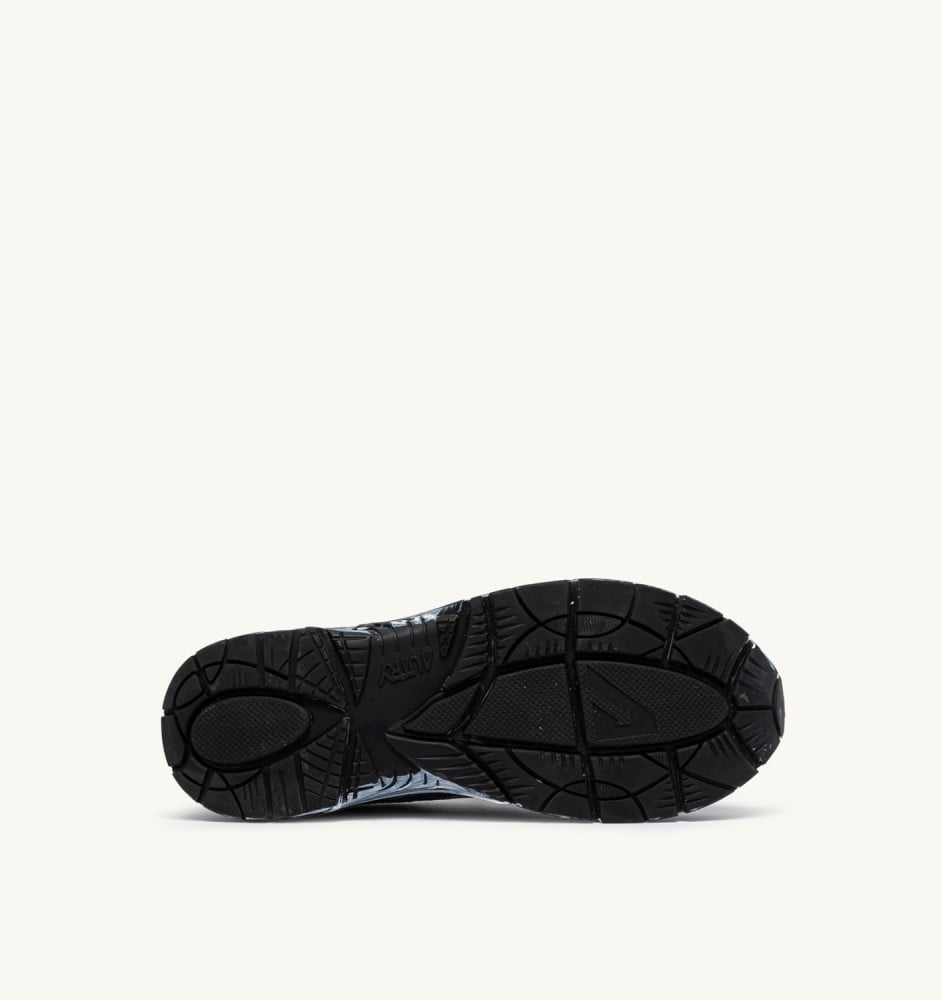HYPERWAY SUPER VINTAGE IN BLACK AND SILVER SUEDE