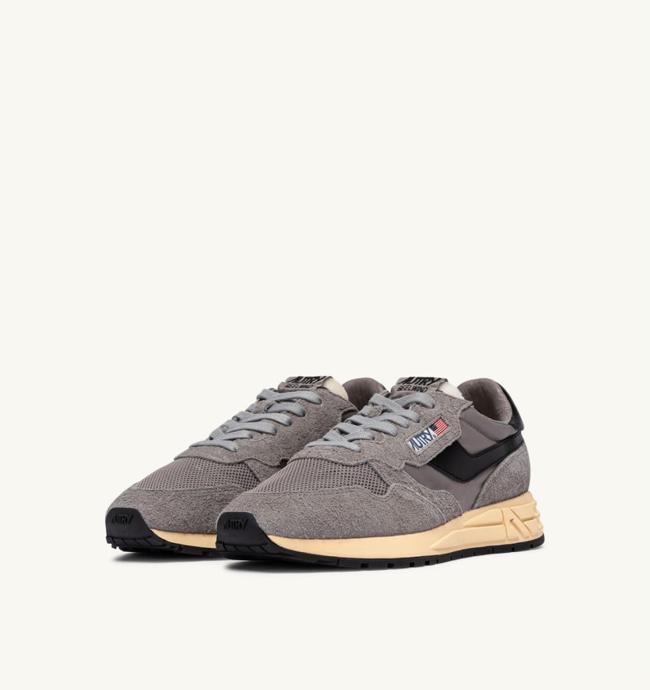 REELWIND LOW IN LEAD AND BLACK NYLON AND SUEDE