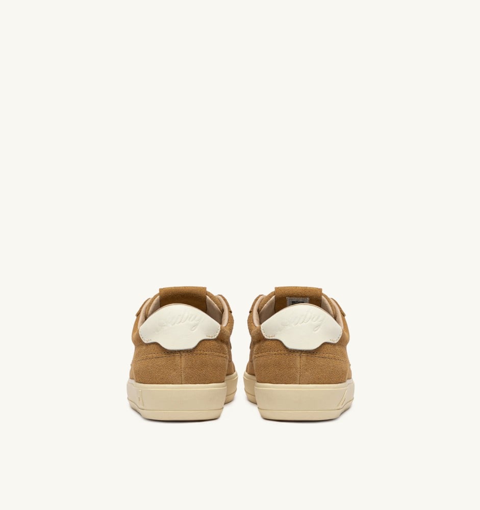 WINDSCAPE LOW IN COPPER BROWN AND MARSHMALLOW SUEDE