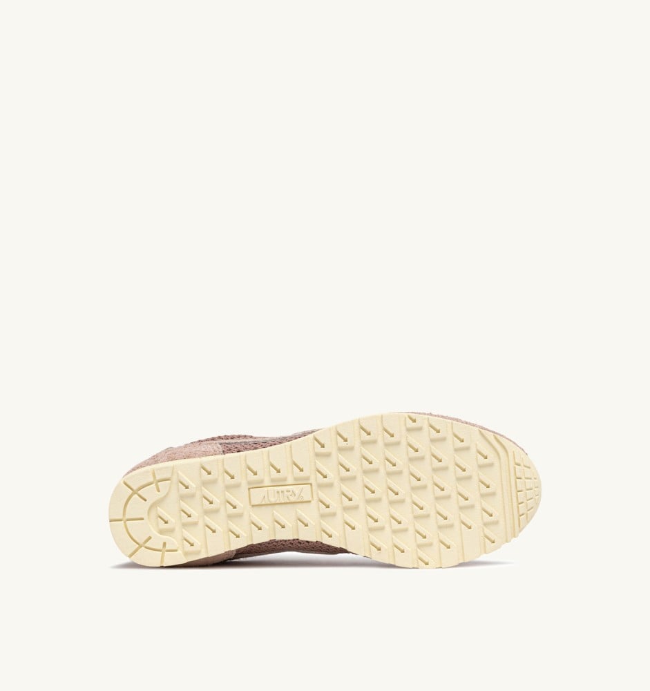 WINDSPIN IN SILK MESH AND SUEDE