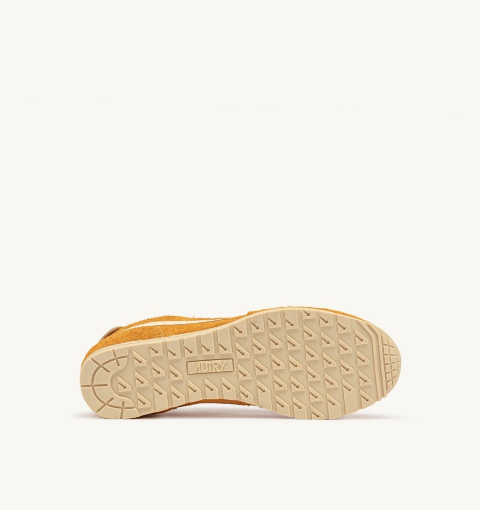 WINDSPIN IN SUEDE AND LEATHER COLOR CADMIUM AND RUTABAGA