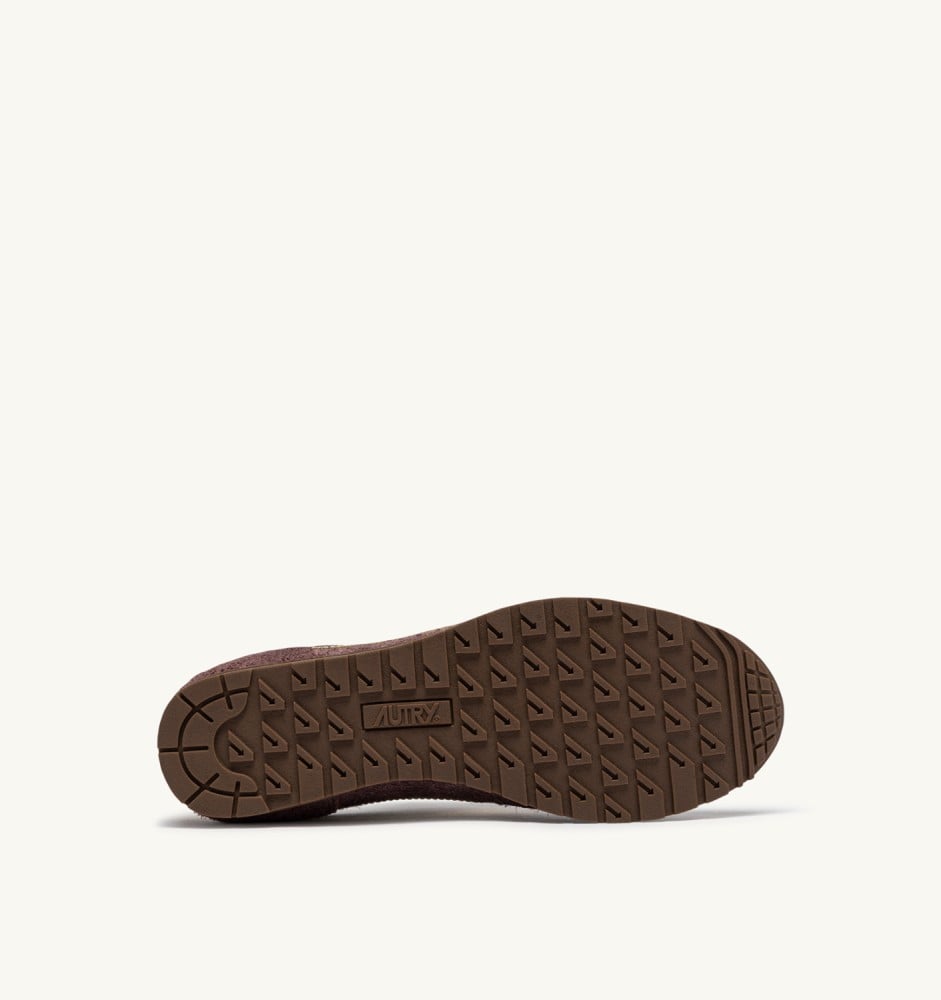 WINDSPIN IN CHIANTI AND RUTABAGA SUEDE AND LEATHER