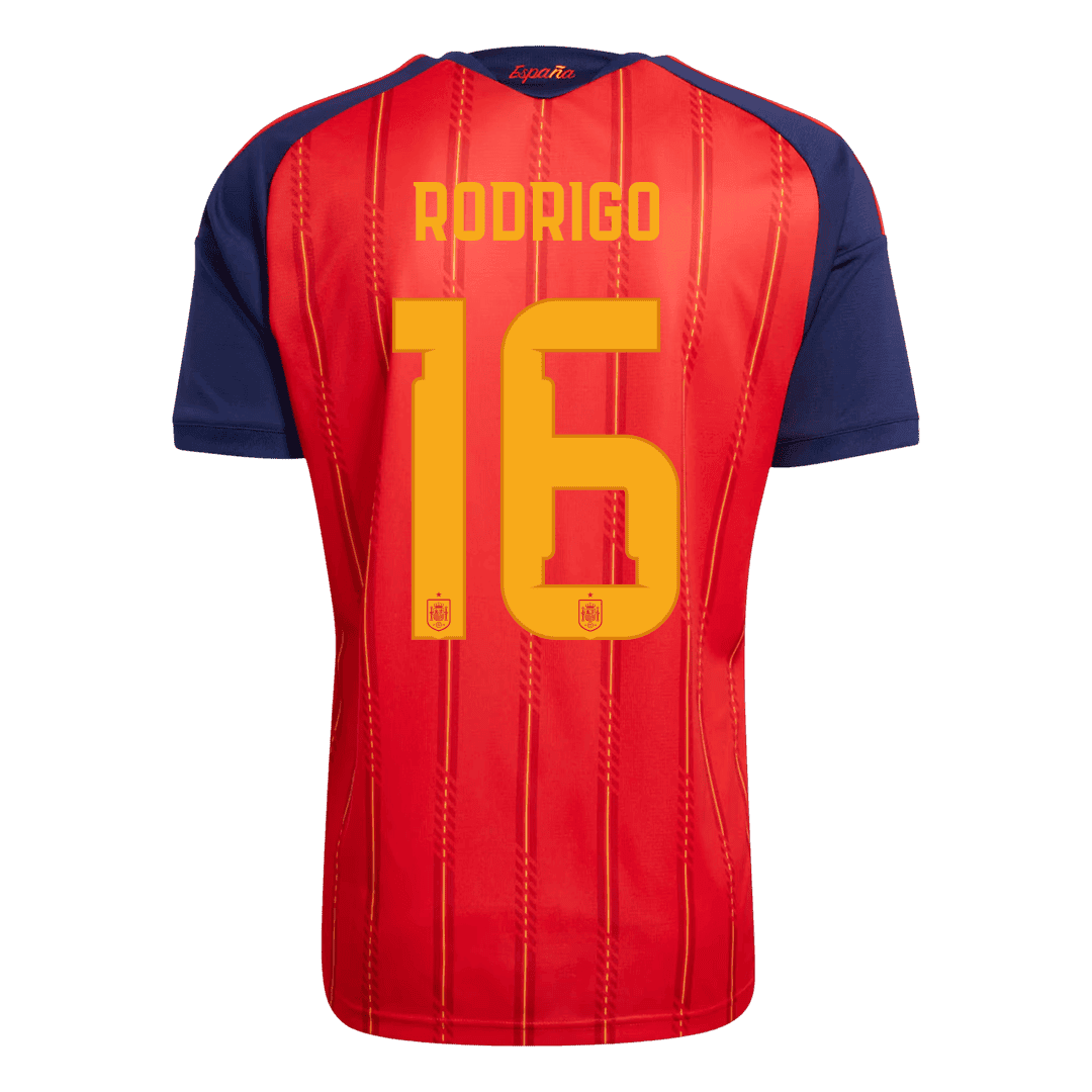 [Champion Edition] Spain World Cup Home Jersey 2026 - RODRIGO #16