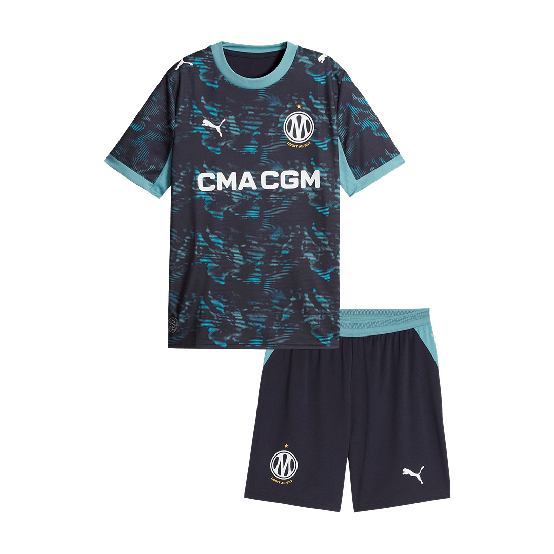 Marseille Kids Away Kit 2026/27