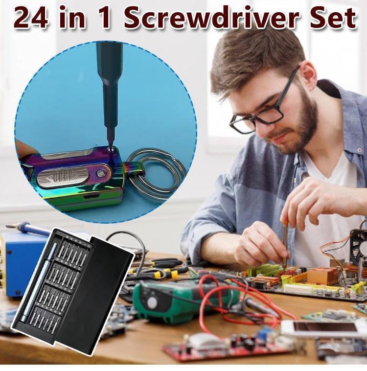 🎁2024Hot Sale🎁🔥 50% OFF🔥🧰🪛24 in 1 Screwdriver Set - clarioy