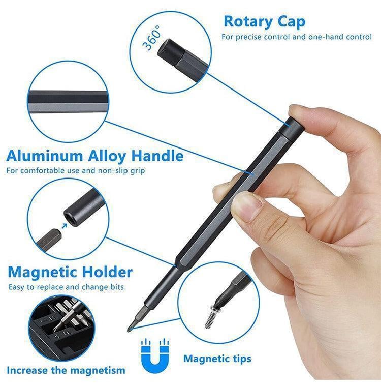 🎁2024Hot Sale🎁🔥 50% OFF🔥🧰🪛24 in 1 Screwdriver Set - clarioy