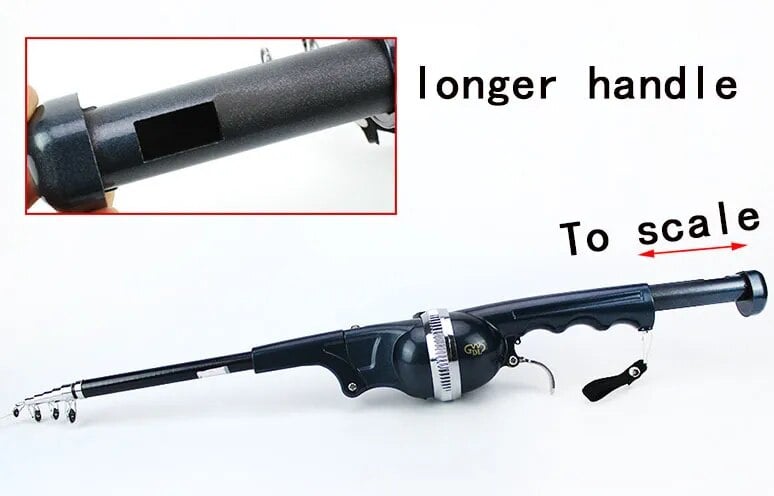 Fishing rod detail close-up
