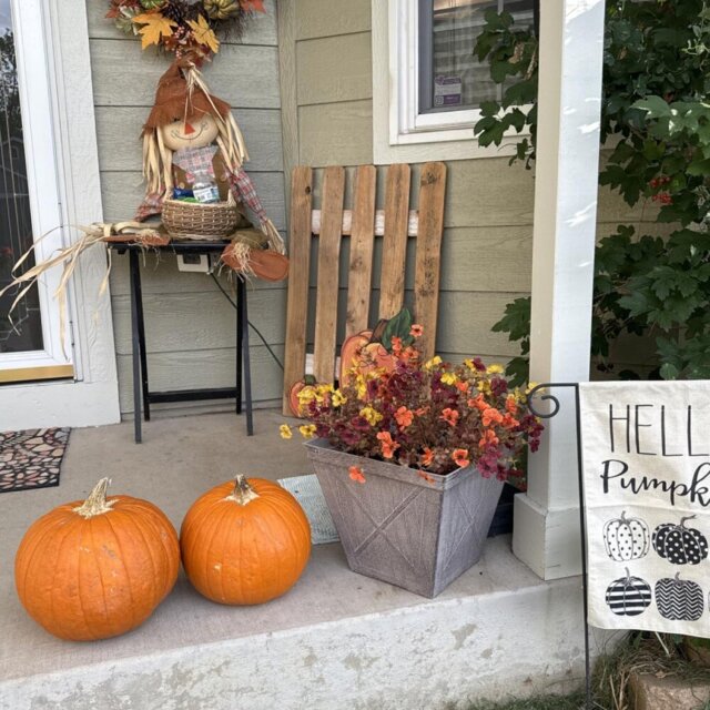 Customer autumn flower arrangement 4