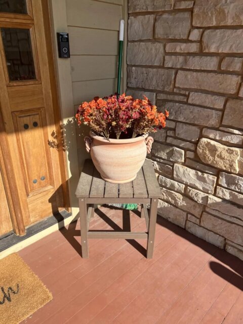 Customer autumn flower arrangement 6