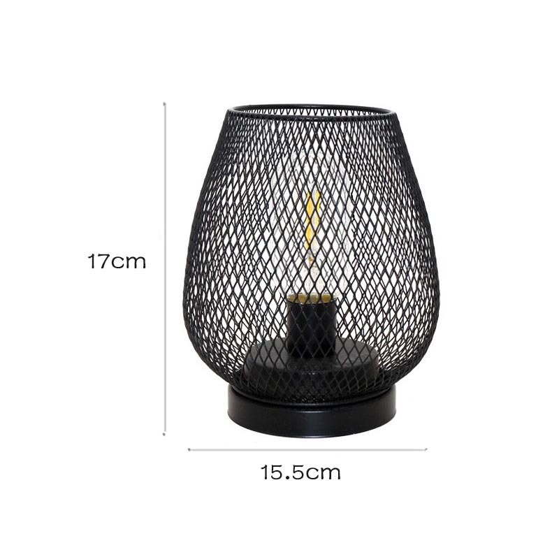 Industrial-style Birdcage Decorative Table Lamp