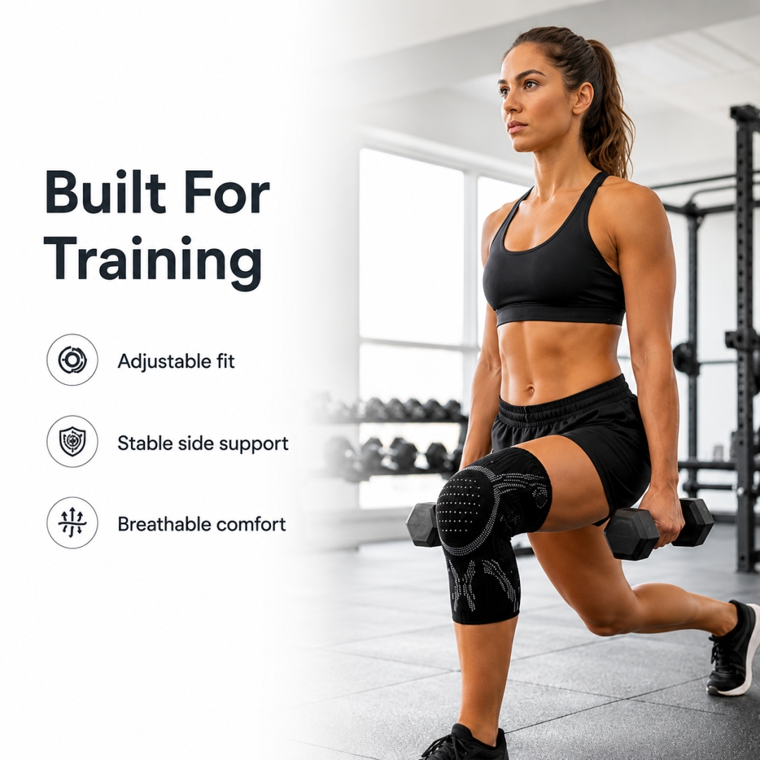 [Copy]Sports Compression Knee Support Brace