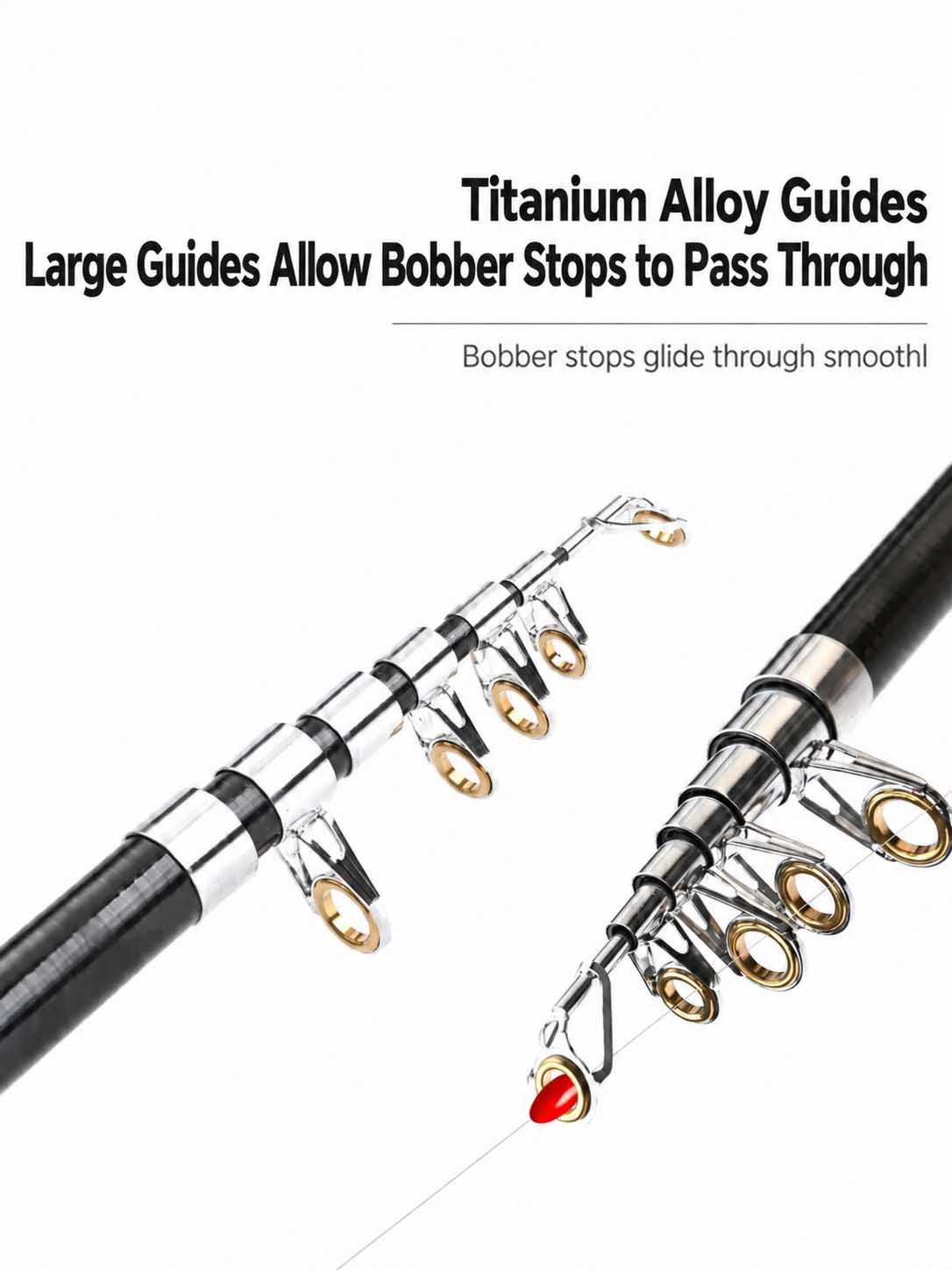 Folding Fishing Rod, Foldable Fishing Rod, Telescopic Road, Short Section, Portable Cross-border Fishing Rod, Fishing Gear