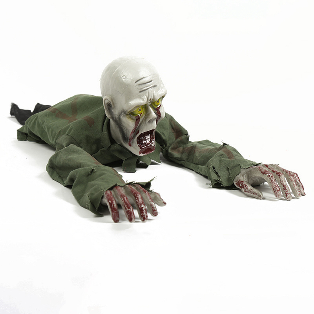 Halloween Decorations: Scary Motorized Crawling Ghost