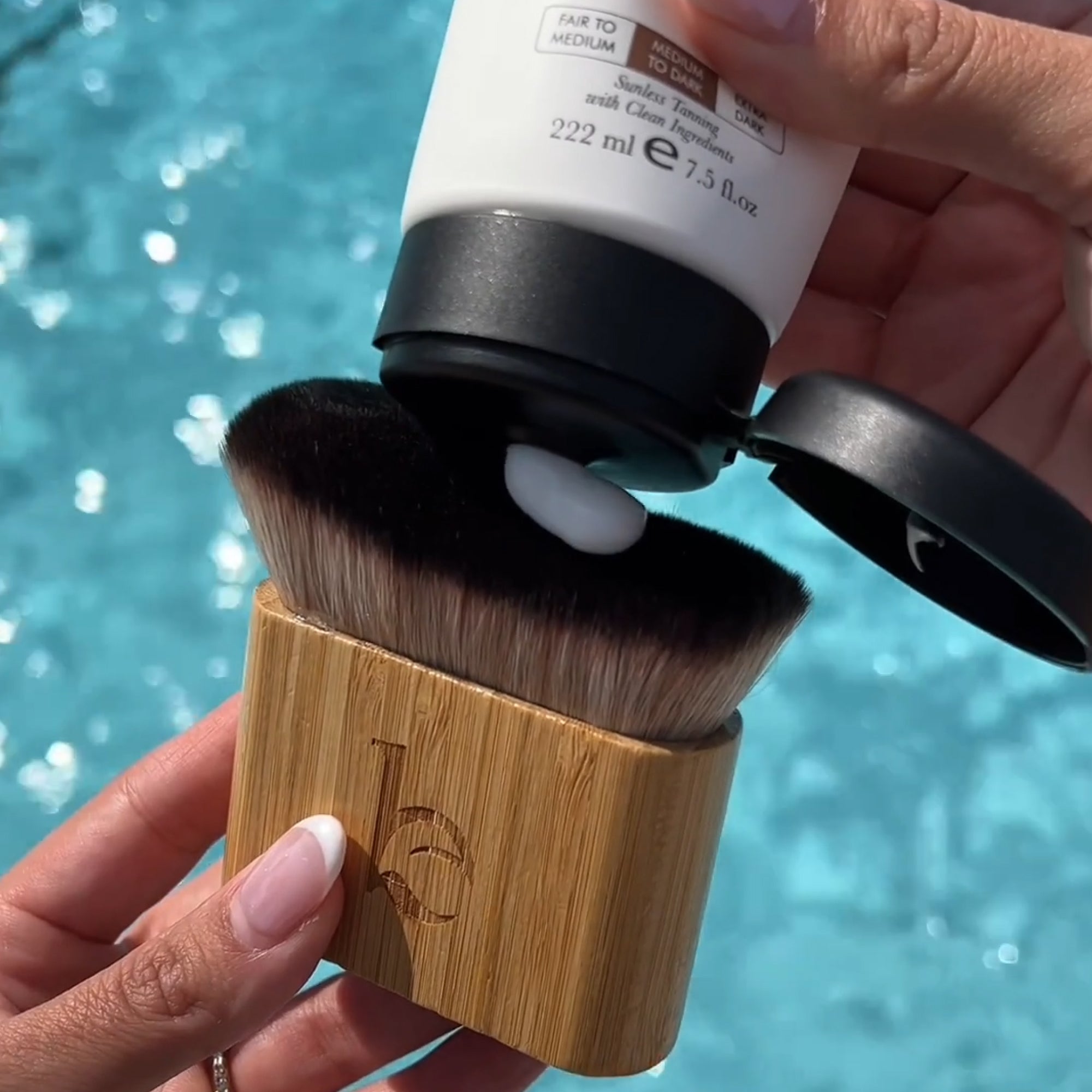 Self tanner application