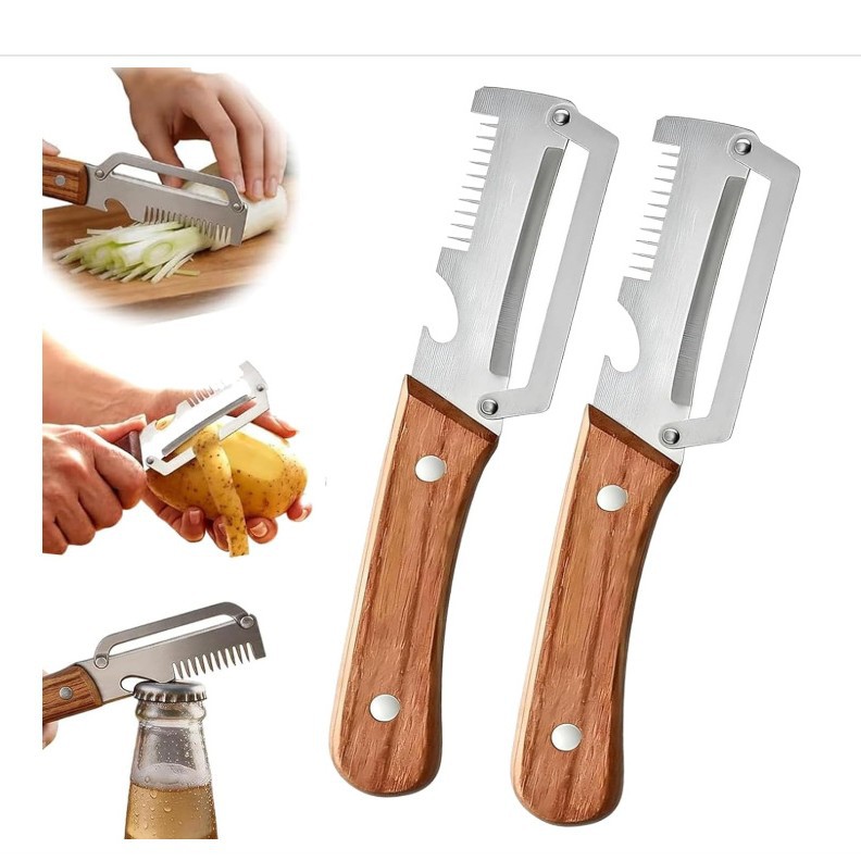 Multi-functional Stainless Steel Peeler